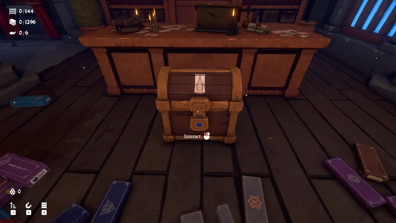 Wand and Order Double Jump chest location in Level 2 Wands