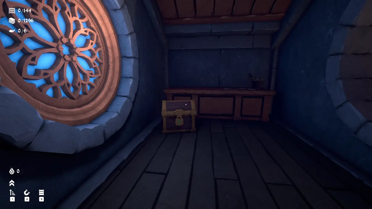Wand and Order Carry Capacity 1 chest requiring Double Jump