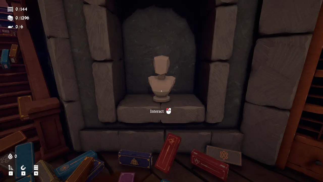 Wand and Order bust hiding the Double Jump key
