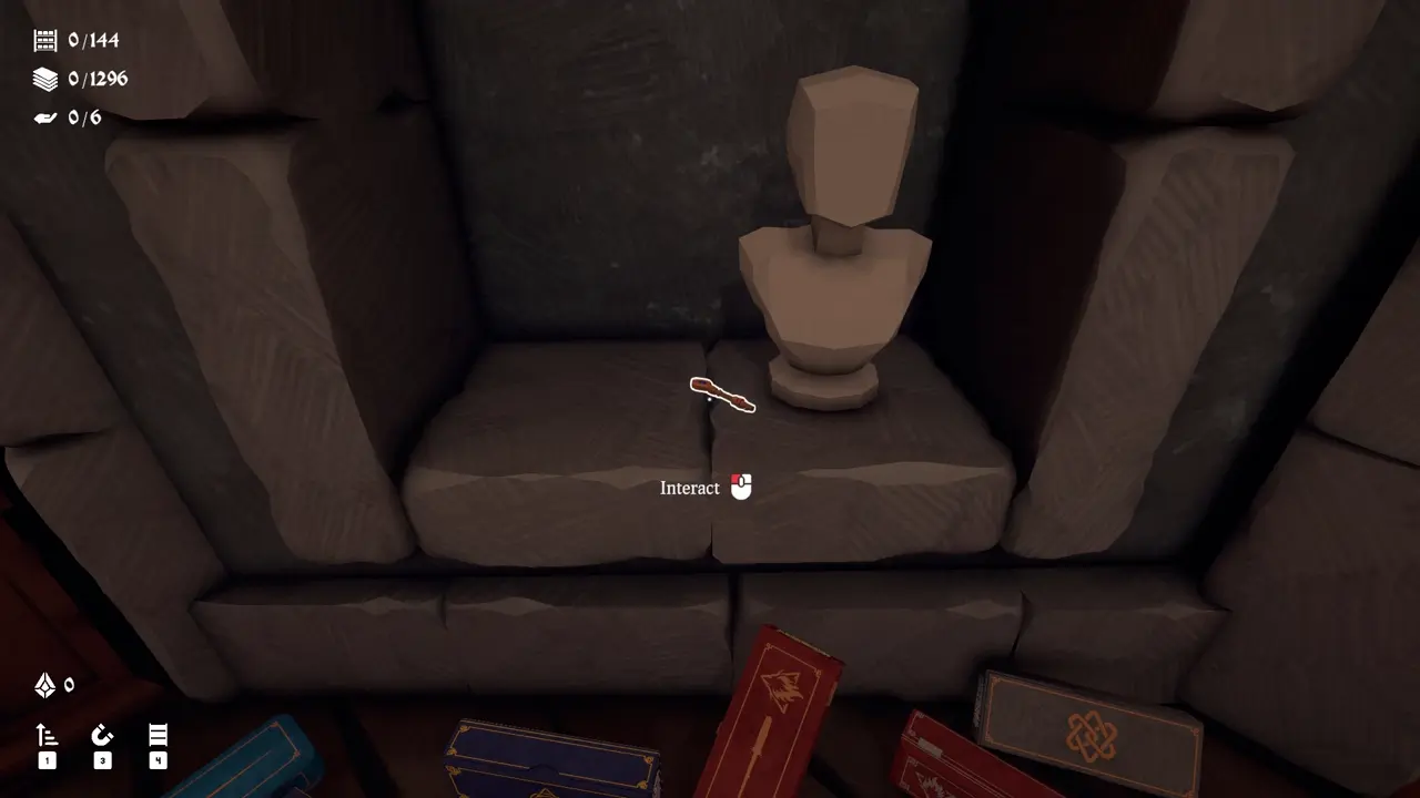 Wand and Order Double Jump key under the bust