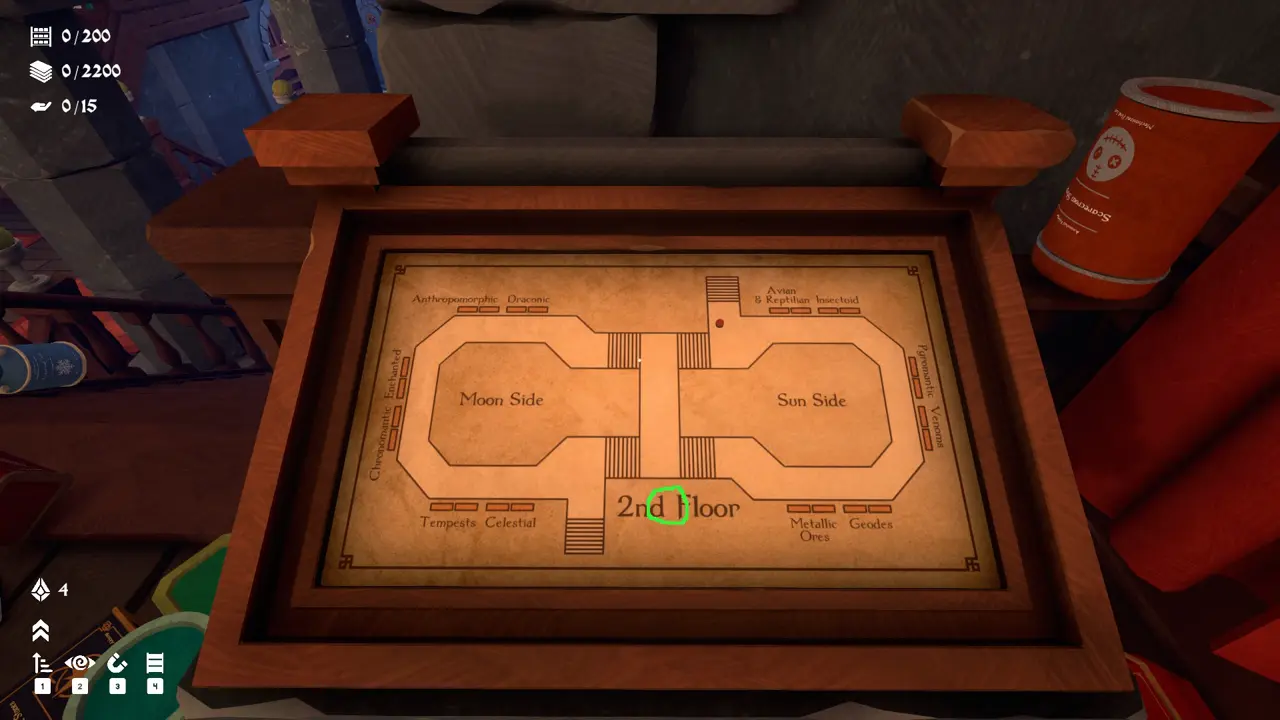 Wand and Order Dash key location in Level 3 Potions