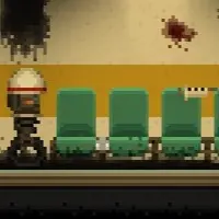 Med-bot preparing its syringe attack in HOPE 01