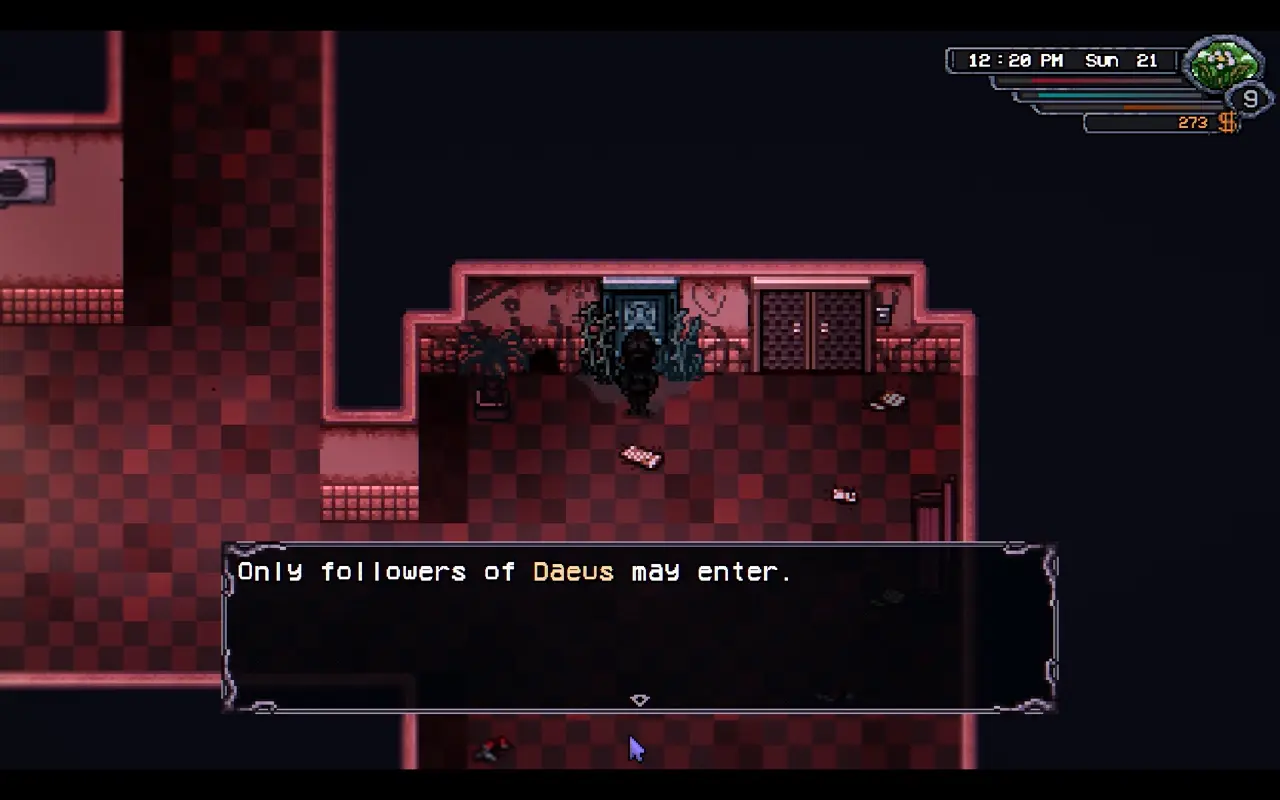 Room of Daeus location in Welcome to Elderfield