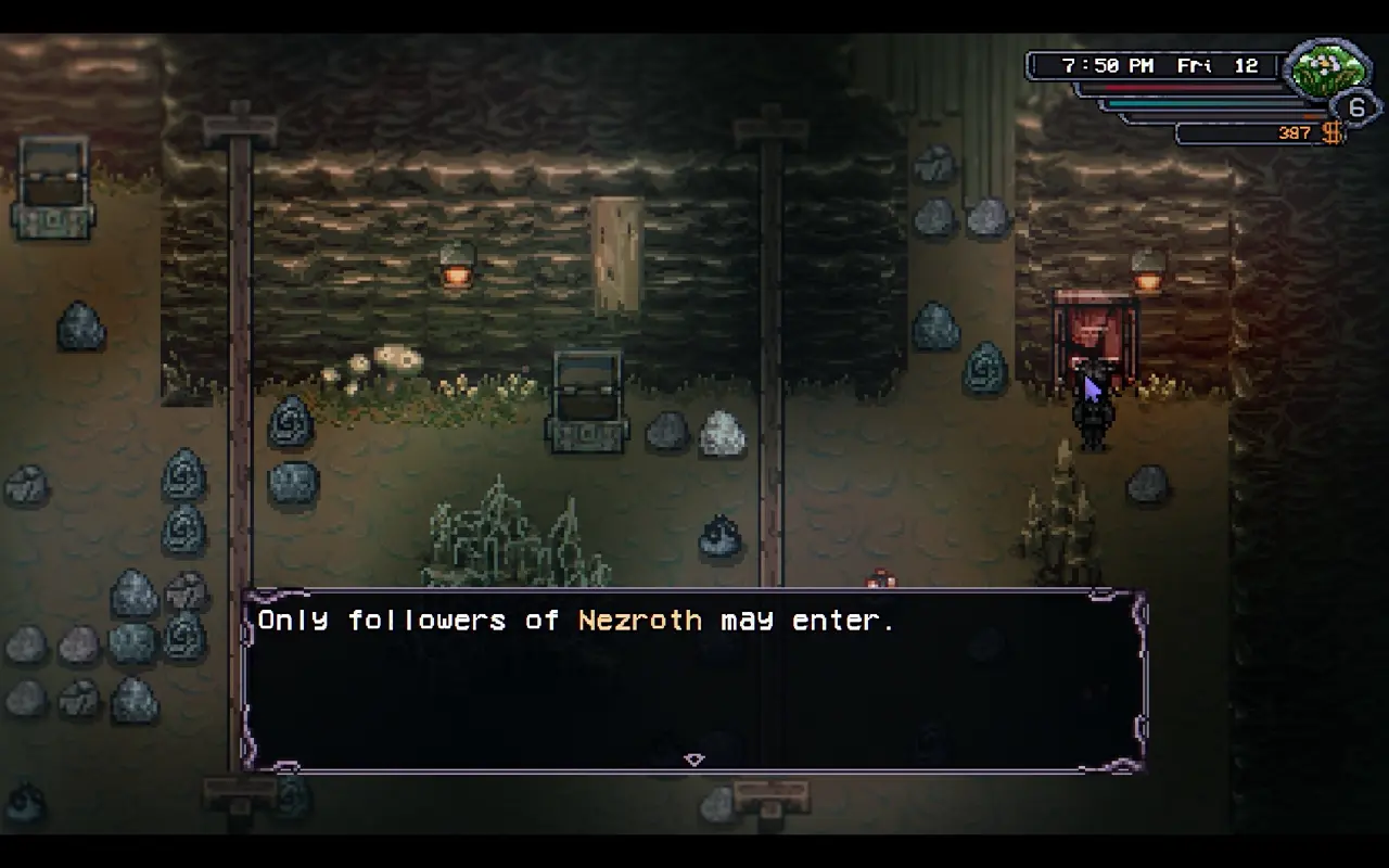 Room of Nezroth location in Welcome to Elderfield