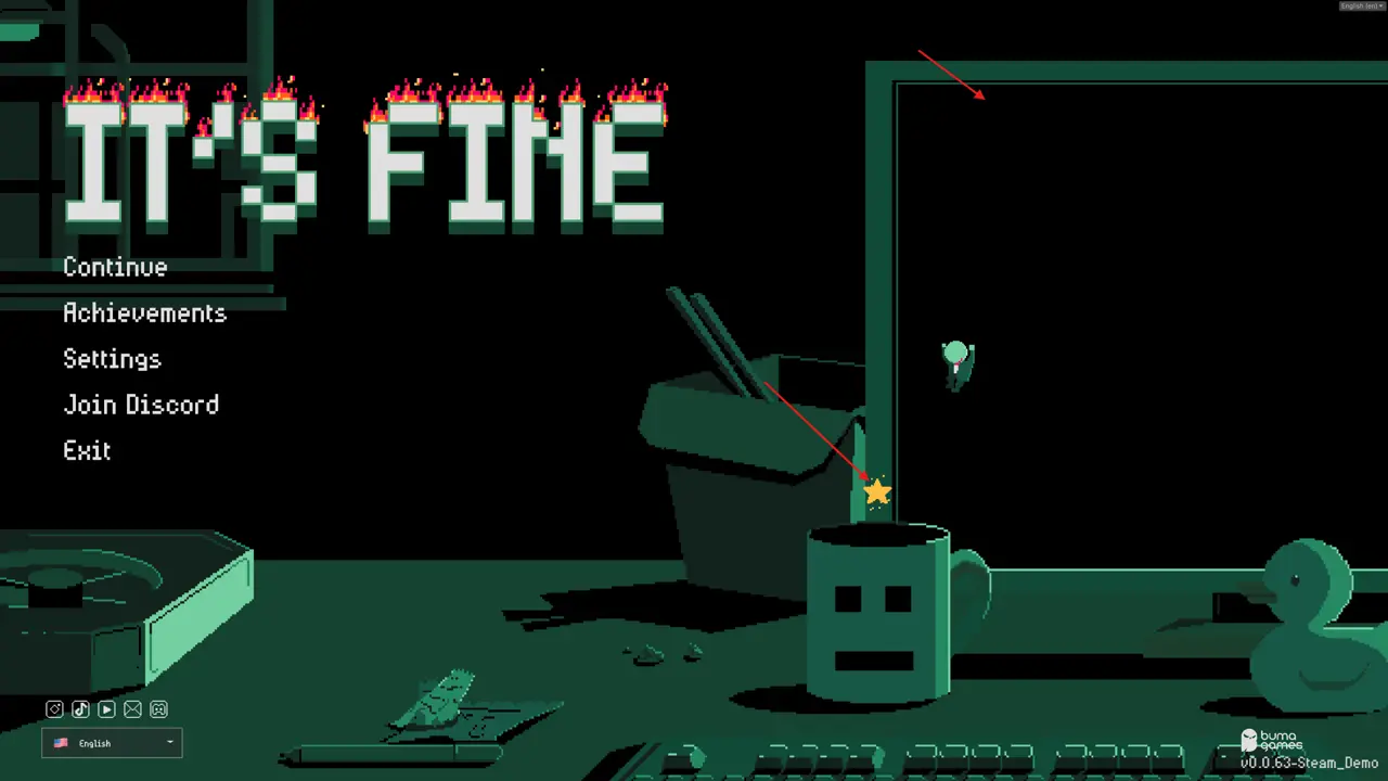 It's Fine Godmode Joe secret unlocked with the iddqd code