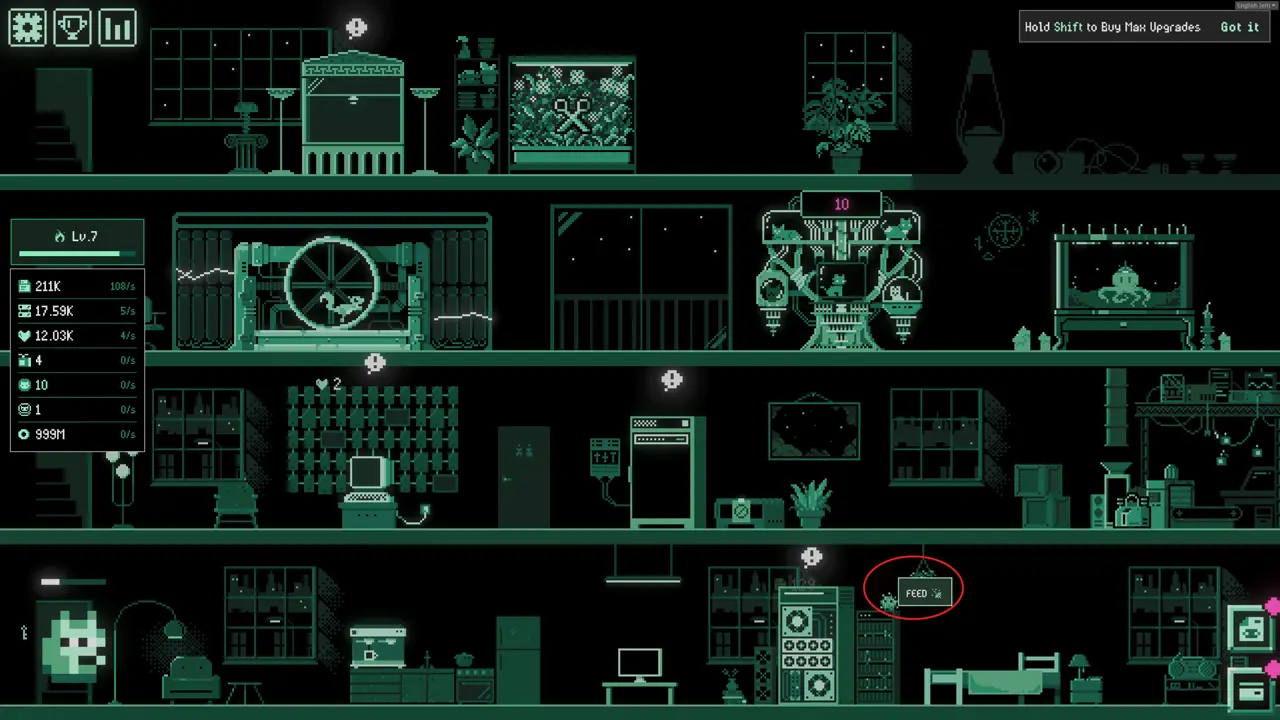 It's Fine Hidden Platformer Stage secret from the Main Menu