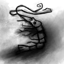HoloTrials Finished Charcoal Piece evidence